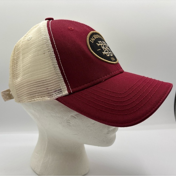 Zac Brown Band USA Southern Ground Adjustable Red Mesh Back Baseball Hat OSFM - Picture 12 of 15